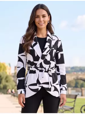 Geacă pentru doamne KIXMI URSIE ALB