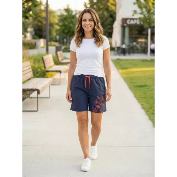  Pantaloni scurți pentru doamne ALTISPORT ELISSA ALBASTRU ÎNCHIS 