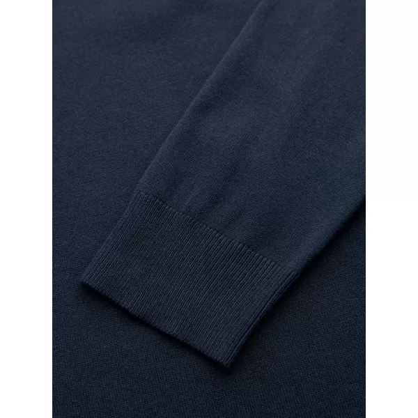 Pulover pentru bărbați OMBRE OM-SWZS-0124 ALBASTRU MARIN 