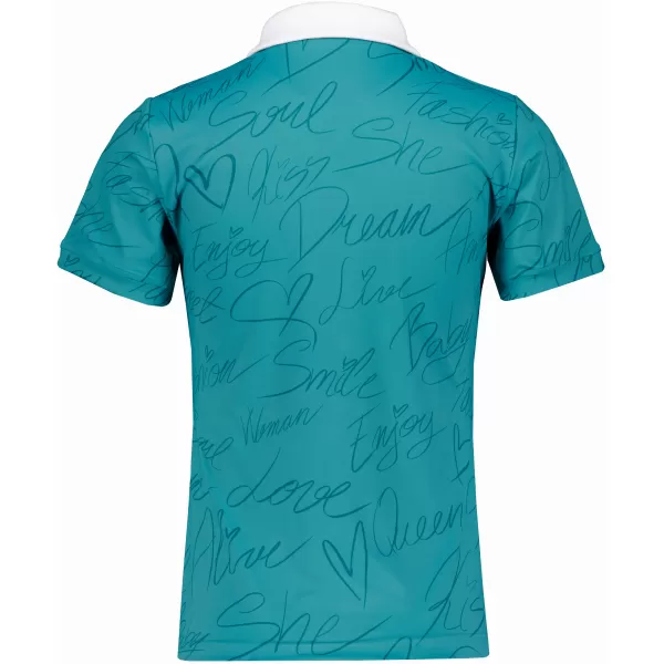  Tricou funcțional pentru femei cu guler premium ALTISPORT VOJ/ALW084TR05 VERDE 