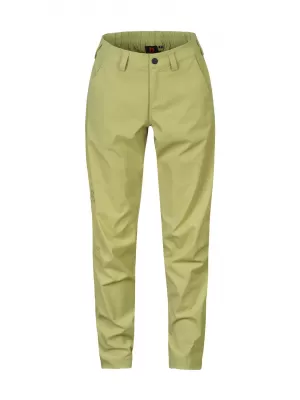 Pantalonii pentru doamne HANNAH WELORY MĂSLIN VERDE