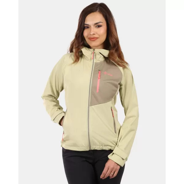  Geacă de softshell pentru femei KILPI BELTRA-W YL0110KI BEJ 