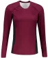 Tricou funcțional pentru femei cu mâneci lungi premium ALTISPORT VOJ/ALW078TR03 VIN ROȘU