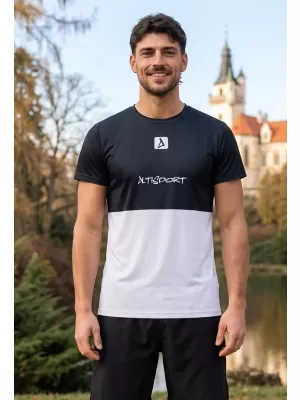 Funcțional t -thirt premium Plus ALTISPORT VOJ/ALM051TR02 NEGRU