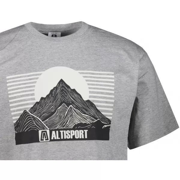  Cămaşă ALTISPORT ALM188812 GRI ÎNCHIS 