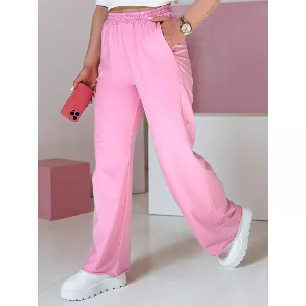  Pantalonii pentru doamne DSTREET DRESLINA UY2691 ROZ 