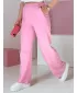 Pantalonii pentru doamne DSTREET DRESLINA UY2691 ROZ