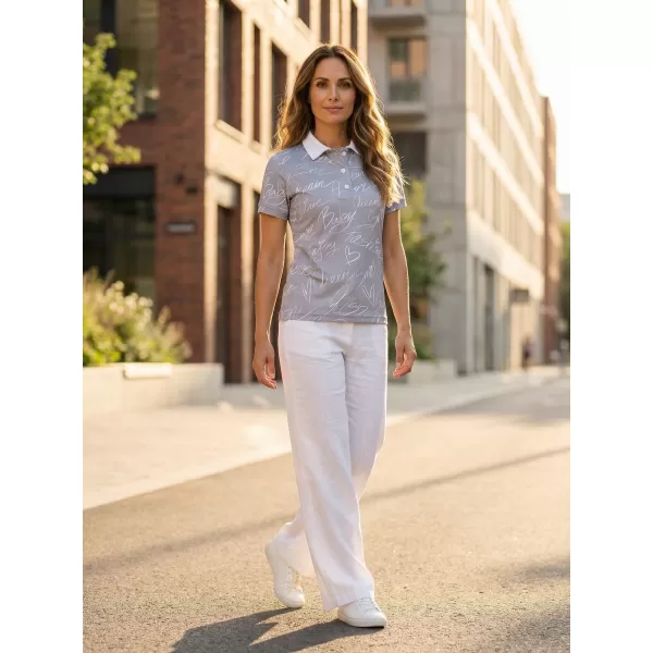  Tricou funcțional pentru femei cu guler premium ALTISPORT VOJ/ALW084TR05 BEJ 