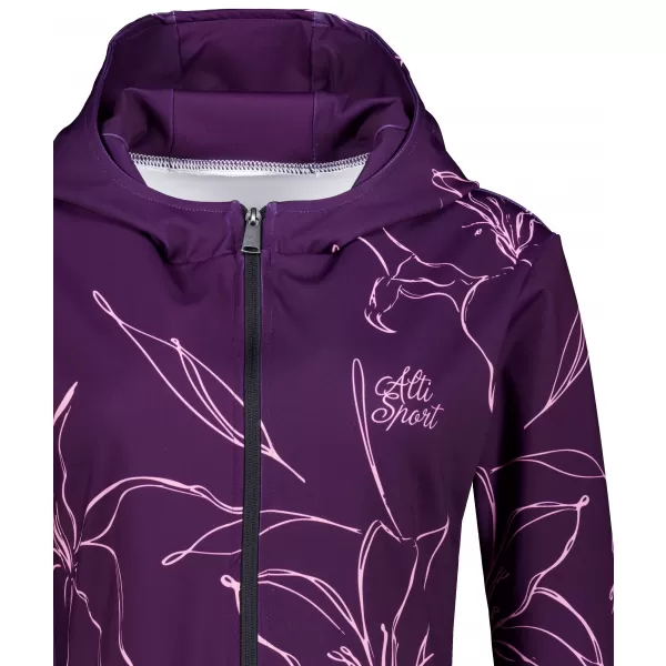  Panoul funcțional pentru femei pe Zip Premium ALTISPORT VOJ/ALW100MI02 FUCSIE 