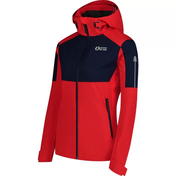  Sacou softshell pentru femei NORDBLANC ILLUSION NBSSL8190 ROŞU 