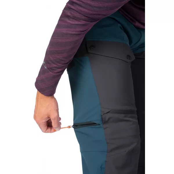  Pantaloni HANNAH TORG Z-OFF MAREA/ANTRACIT STRATIFICAT 