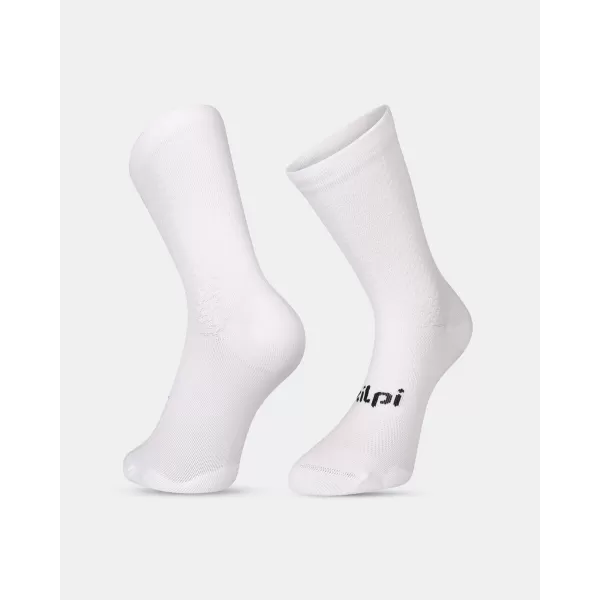  Șosete de ciclism KILPI CYCLER-U YU0870KI ALB 