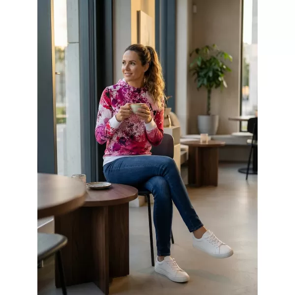  Premium cu hanorac funcțional pentru femei ALTISPORT VOJ/ALW055MI01 ROZ 
