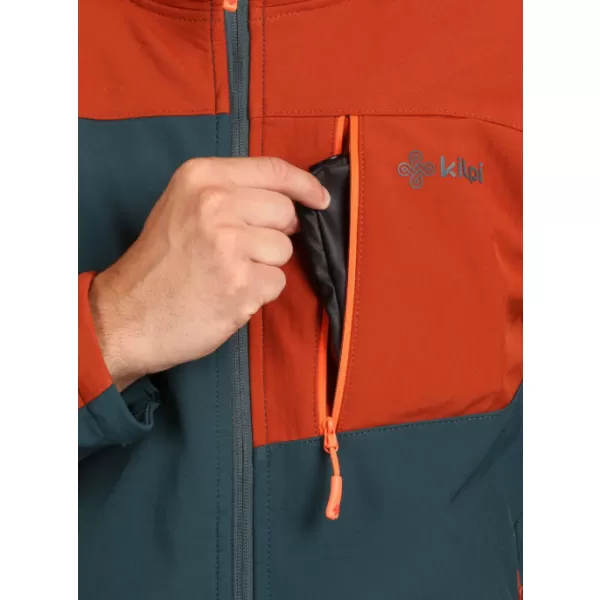  Jacheta pentru bărbați KILPI ONTAVIO-M YM0111KI VERDE ÎNCHIS 