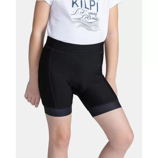  Pantaloni scurți pentru biciclete KILPI PRESSURE-J YJ0512KI NEGRU 