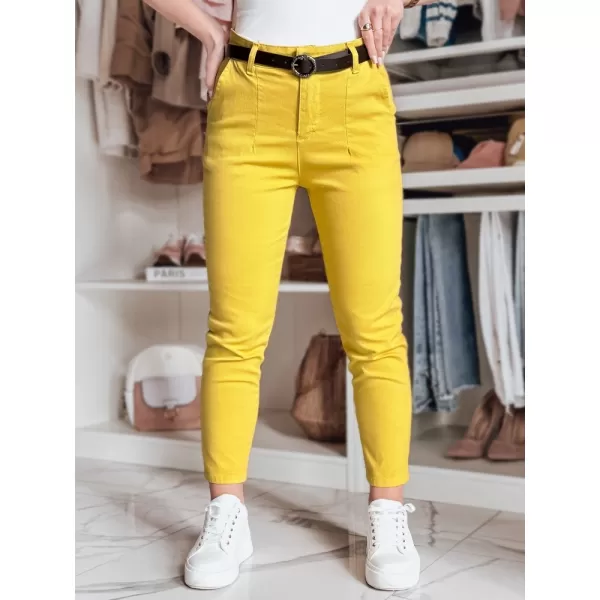  Pantalonii pentru doamne DSTREET TAIRONIK UY2539 CHIHLIMBAR 
