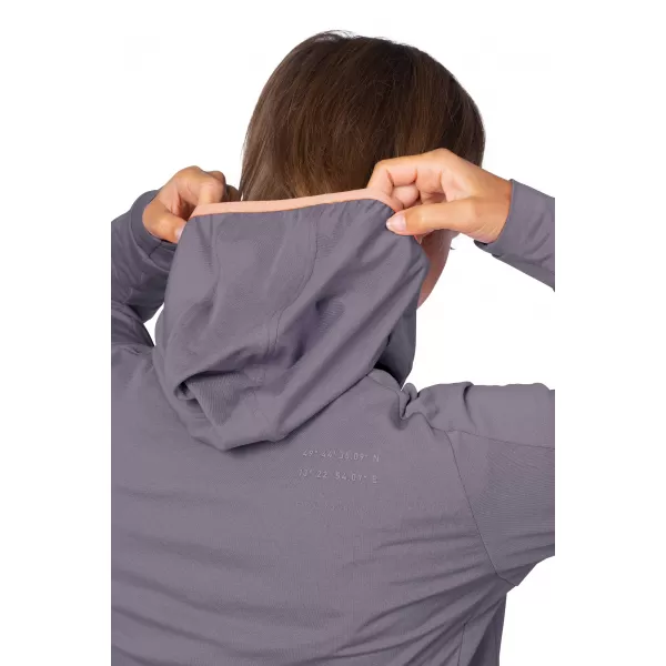  Panoul pentru doamne HANNAH NYMA HOODY GRAY RIDGE MEL 