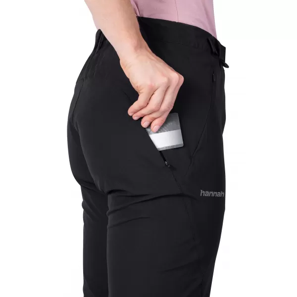  Pantalonii pentru doamne HANNAH ATTA CAPRI ANTRACIT 