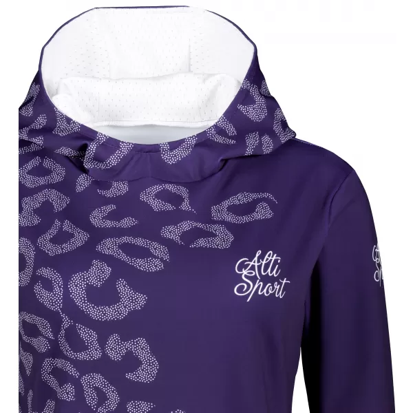  Premium cu hanorac funcțional pentru femei ALTISPORT VOJ/ALW047MI01 VIOLET 