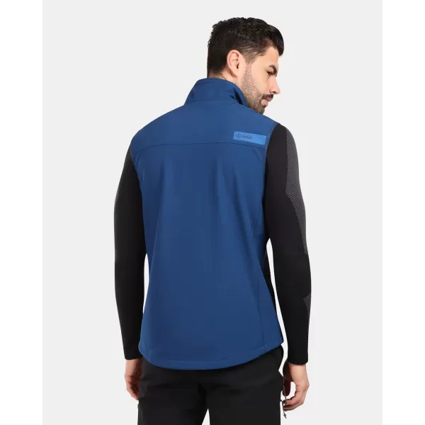  Vestă softshell pentru bărbați KILPI NOIL-M YM0114KI ALBASTRU ÎNCHIS 