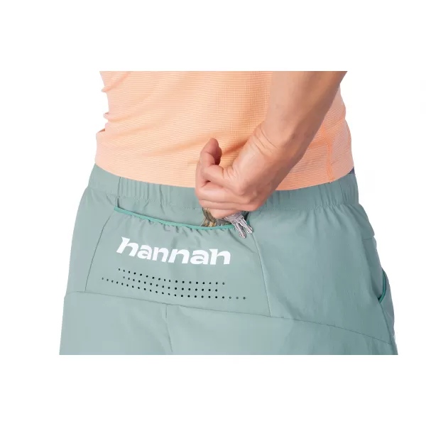  Pantaloni scurți pentru doamne HANNAH TAGI SHORTS CHINOIS VERDE 