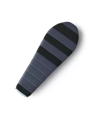 Pungă de dormit cu pene HUSKY DRAPE -20°C ALBASTRU
