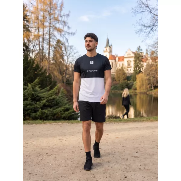  Funcțional t -thirt premium Plus ALTISPORT VOJ/ALM051TR02 NEGRU 