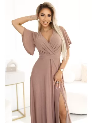 Rochie NUMOCO JENNIFER 581-4 VECHI -PINK
