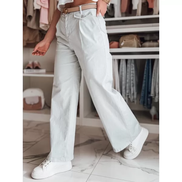  Pantalonii pentru doamne DSTREET MOBISKA UY2619 ALBASTRU DESCHIS 