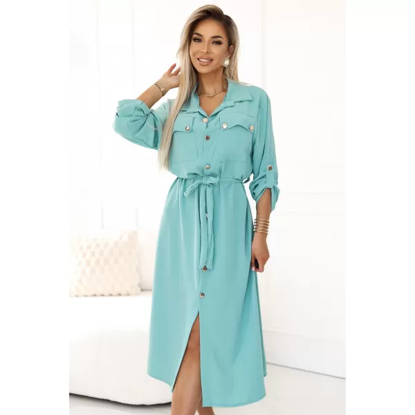  Rochie NUMOCO 531-2 MENTĂ 