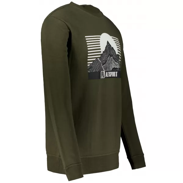  Panoul pentru bărbați ALTISPORT ALM188406 MILITAR 