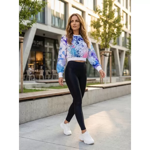  Premium cu hanorac decupat funcțional pentru femei ALTISPORT VOJ/ALW055MI08 VIOLET/ALBASTRU 