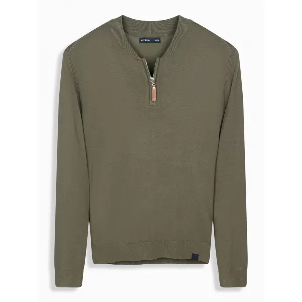  Pulover pentru bărbați OMBRE OM-SWZS-0124 MĂSLIN 
