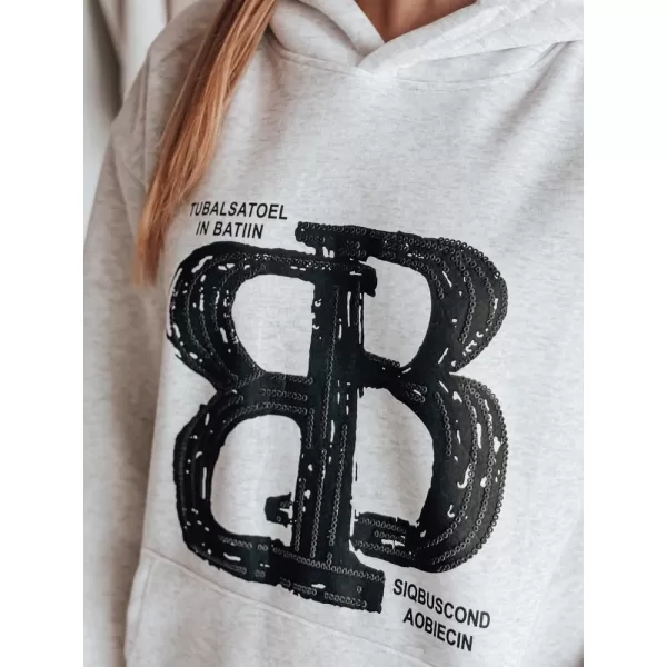  Panoul pentru doamne DSTREET KLITESSO BY1412 GRI DESCHIS 