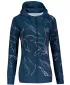 Panoul funcțional pentru femei pe Zip Premium ALTISPORT VOJ/ALW100MI02 ALBASTRU ÎNCHIS/ROZ