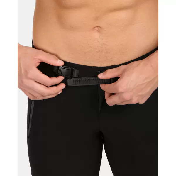  Pantaloni scurți pentru biciclete pentru bărbați KILPI HIXON-M YM0454KI NEGRU 