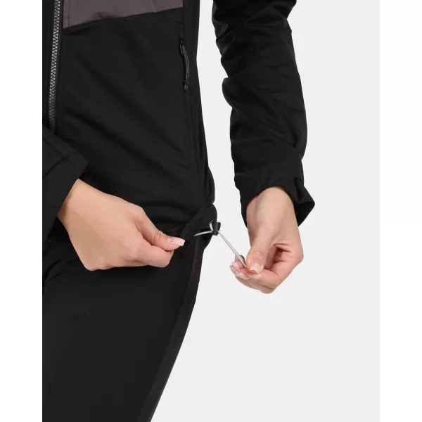  Geacă de softshell pentru femei KILPI BELTRA-W YL0110KI NEGRU 