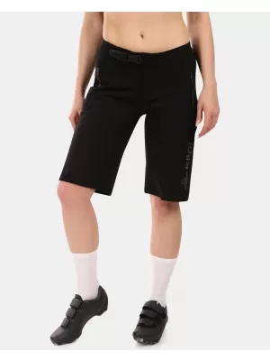 Pantaloni scurți pentru biciclete pentru doamne KILPI HIXON-W YL0417KI NEGRU