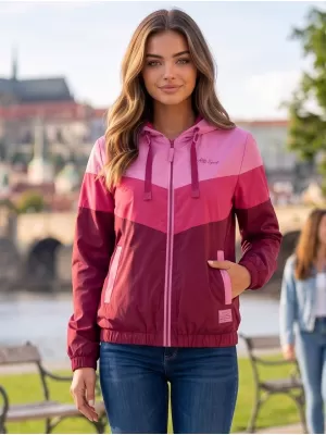 Geacă pentru doamne ALTISPORT EDNA BURGUNDIA