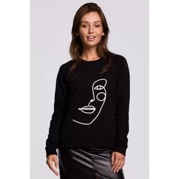 Hanorac de dama BEWEAR B167 NEGRU 