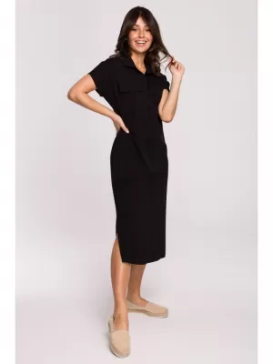 Rochie BEWEAR B222 NEGRU
