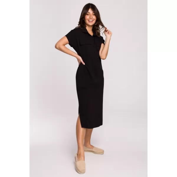  Rochie BEWEAR B222 NEGRU 