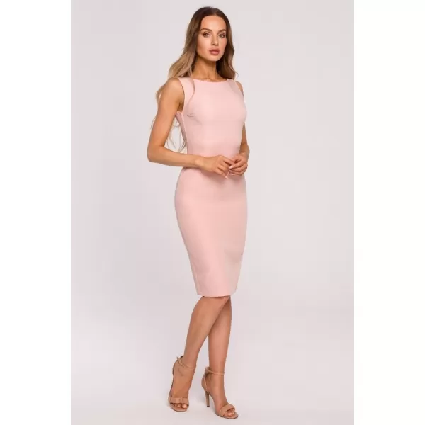  Rochie MOE M667 PUDRA 