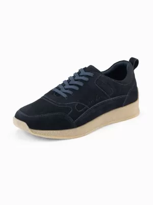 Pantofi pentru bărbați OMBRE OM-FOSL-0205 ALBASTRU MARIN
