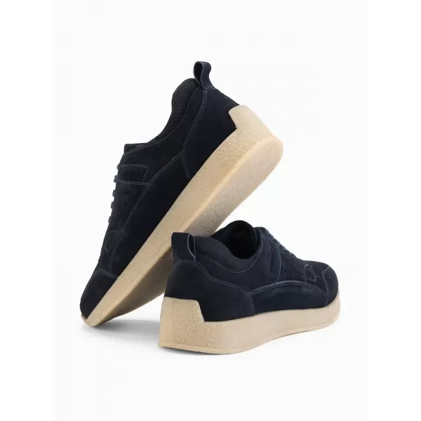  Pantofi pentru bărbați OMBRE OM-FOSL-0205 ALBASTRU MARIN 