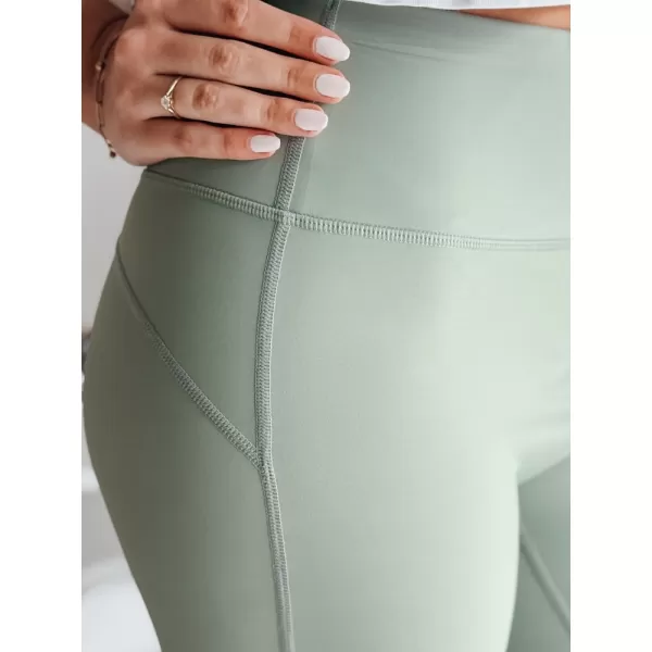 Pantalonii pentru doamne DSTREET FARAFII UY2615 VERDE DESCHIS 