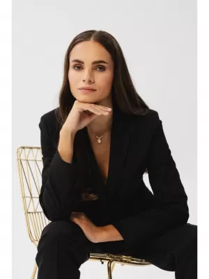 Geaca de dama STYLOVE S353 NEGRU