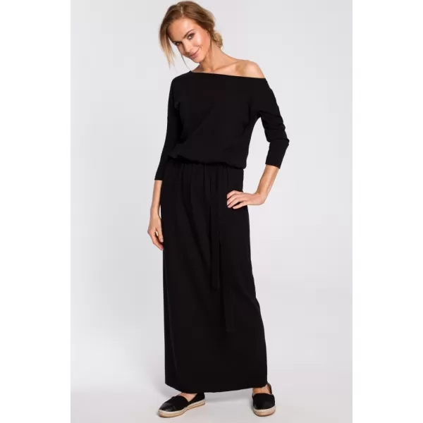  Rochie MOE M435 NEGRU 