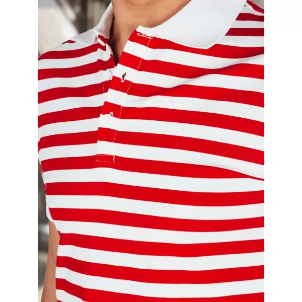  Mens t -thirt cu guler DSTREET PX0643 ALB 