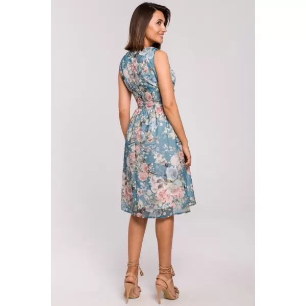 Rochie STYLOVE S225 ALBASTRU 